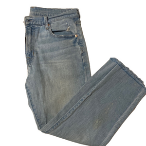 Gap| Girlfriend Medium Rise Straight Jeans Faded. 28/6